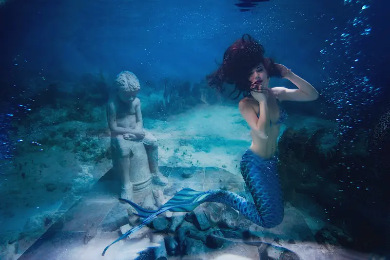 Haute-Loire. Elle pratique le mermaiding : « J'ai toujours rêvé d'être une  sirène »